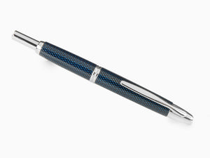 Pilot Füllfederhalter Capless Vanishing Blau Carbon Fiber, Chrom