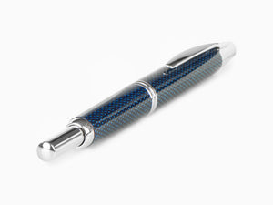 Pilot Füllfederhalter Capless Vanishing Blau Carbon Fiber, Chrom