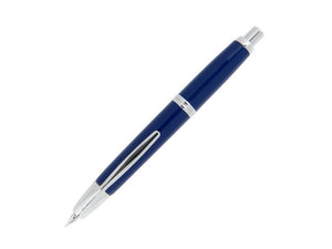 Pilot Füllfederhalter Capless Blau, Chrom, FK-1500-RH-BLUE