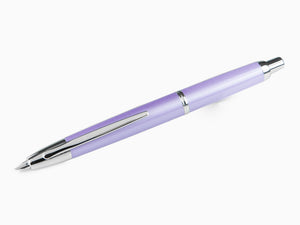 Pilot Capless Decimo Füllfederhalter, Verchromte, FK-1500D-RH-MAUVE