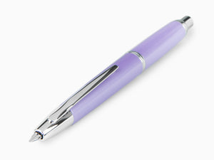 Pilot Capless Decimo Füllfederhalter, Verchromte, FK-1500D-RH-MAUVE