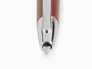 Pilot Capless Decimo Füller, Lack, Verchromte, Rot, FK-1500D-RH-RED