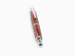 Pilot Capless Decimo Füller, Lack, Verchromte, Rot, FK-1500D-RH-RED