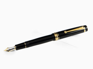 Pilot Custom 845 Füllfederhalter, Ebonite, Vergoldete, Schwarz, NC845N