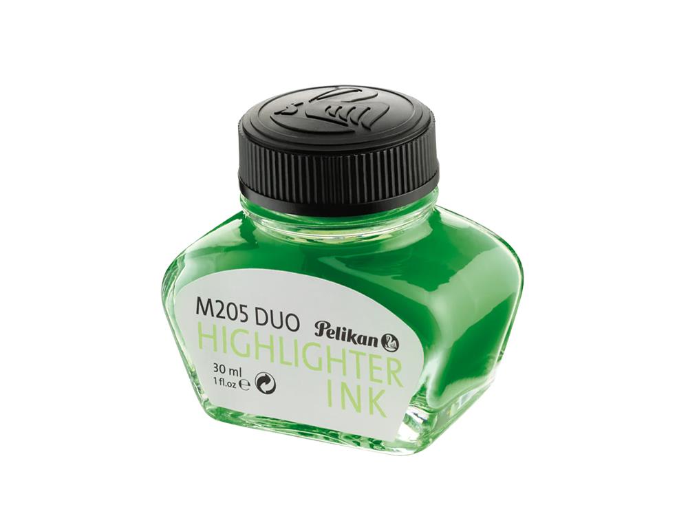 Pelikan Tintenfass, M205, 30ml., Neon Grün, Glass