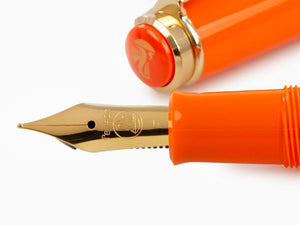 Pelikan M200 Orange Delight Füllfederhalter, Sonderausgabe, 825139