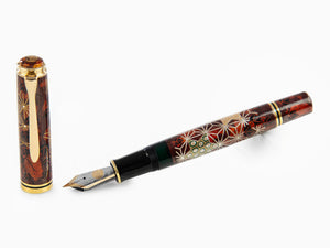 Pelikan Maki-e Ivy and Komon Füllfederhalter, Limitierte Edition, 825832