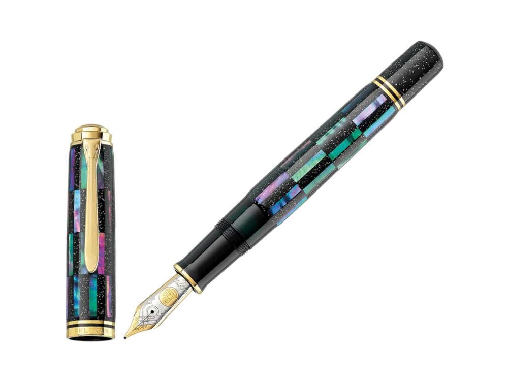 Pelikan M1000 Raden Black Infinity Füllfederhalter, LE, 825979