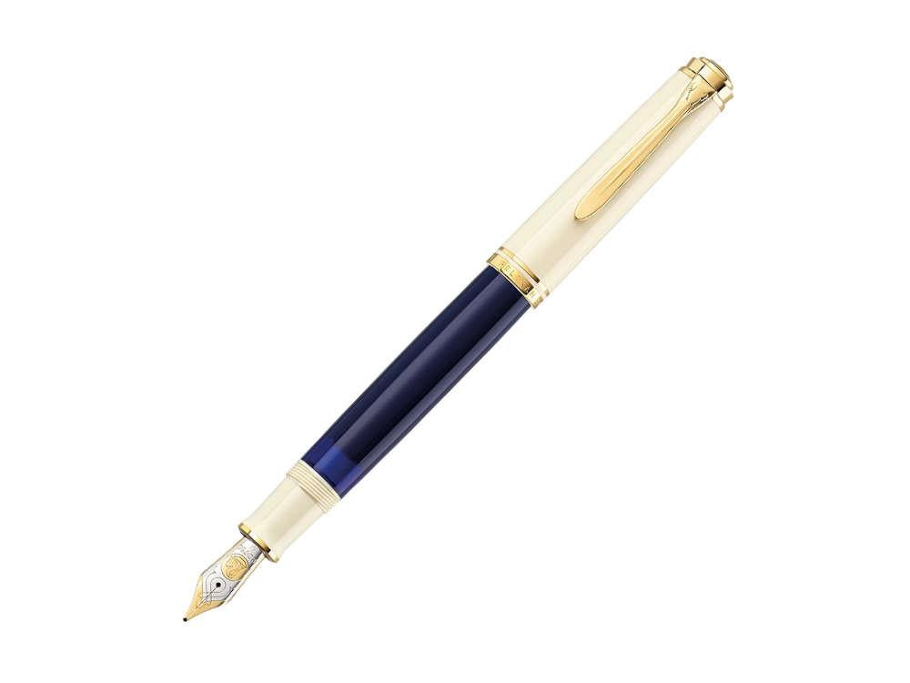 Pelikan Souverän® 800 Cream Blue Füllfederhalter, Spezialausgabe, 827270