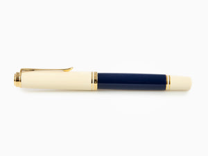 Pelikan Souverän® 800 Cream Blue Füllfederhalter, Spezialausgabe, 827270