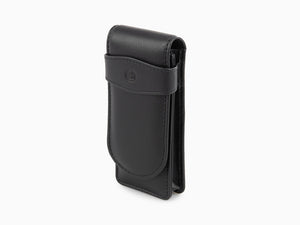 PePelikan Etui 3 Stifte, Leder, Schwarz, Weich, 923433