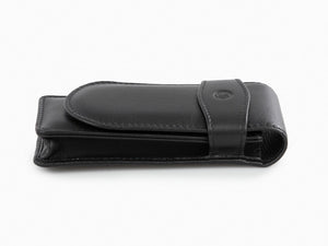 PePelikan Etui 3 Stifte, Leder, Schwarz, Weich, 923433