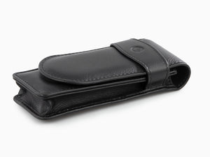 PePelikan Etui 3 Stifte, Leder, Schwarz, Weich, 923433