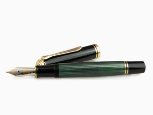 Pelikan Füllfederhalter Souverän M 1000 -Schwarz & Grün, 987594