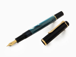 Pelikan Classic 200 Füllfederhalter, Grün, Marbled, 994103