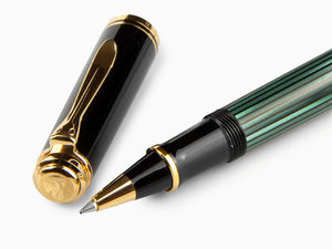 Pelikan Roller Souverän R400, Schwarz-Grün, 997494