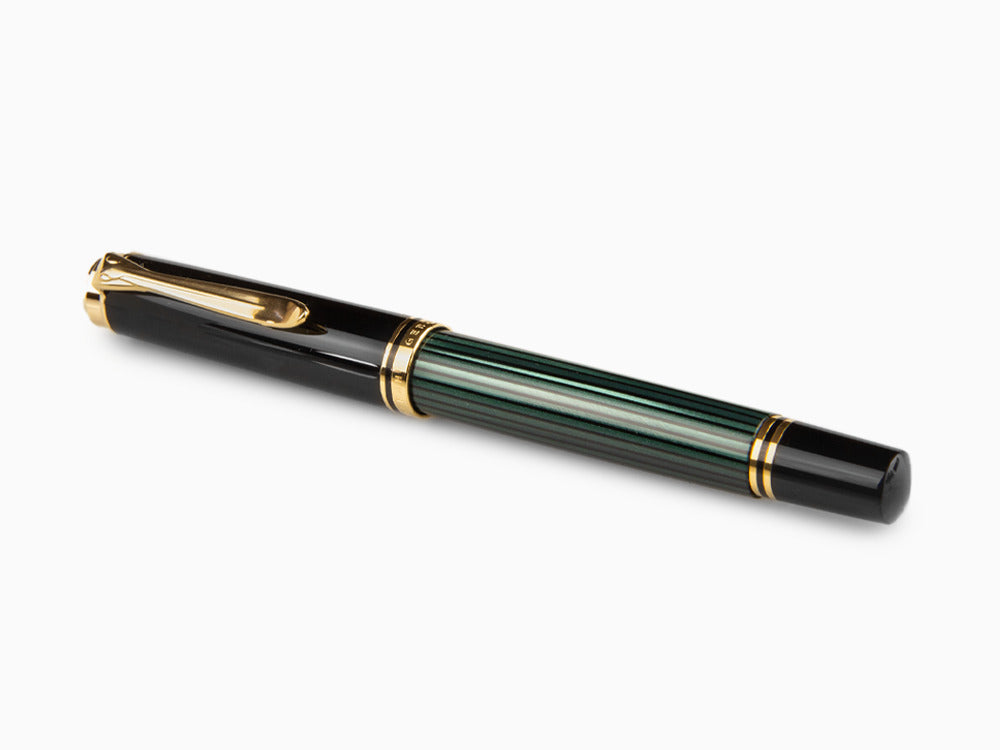 Pelikan Roller Souverän R400, Schwarz-Grün, 997494