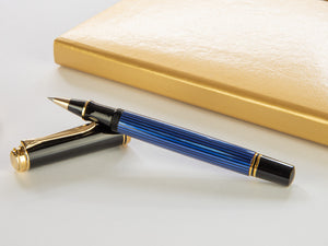 Pelikan Roller Souverän R400, Schwarz-Blau, 997502