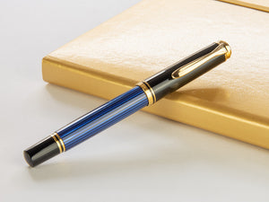 Pelikan Roller Souverän R400, Schwarz-Blau, 997502