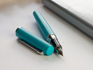 Platinum Procyon Turquoise Füllfederhalter, Aluminium, Blau, PNS-5000-52