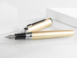 Platinum Procyon Champagne Gold Füllfederhalter, Aluminium, PNS-8000-78