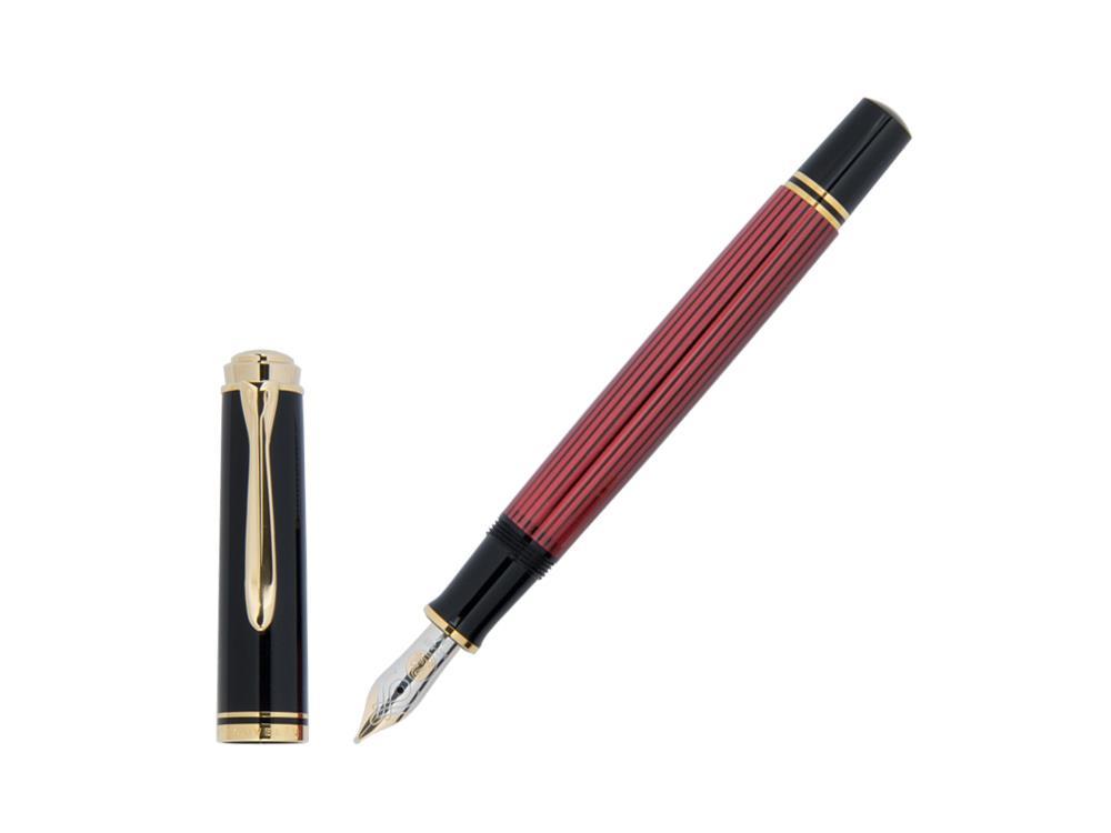 Pelikan Füllfederhalter Souverän M400 -Schwarz & Rot, 904920