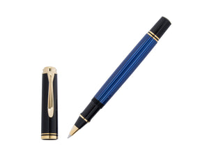 Pelikan Roller Souverän R400, Schwarz-Blau, 997502