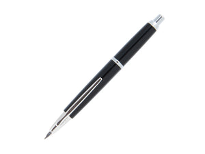 Pilot Capless Decimo Füllfederhalter, Lack, Schwarz, FK-1500D-RH-BLACK