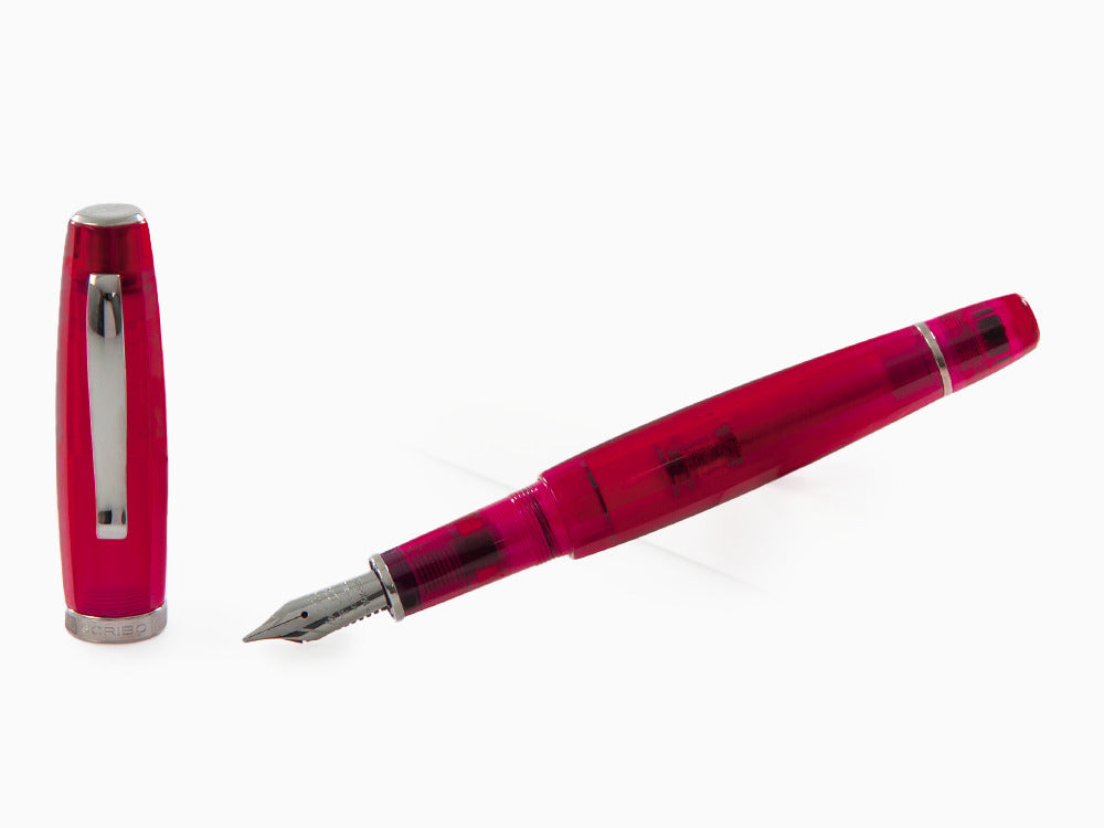 Scribo Feel Ombre Magenta Füllfeder, 14K, Limitierte Ed, FEEFP27RT1403