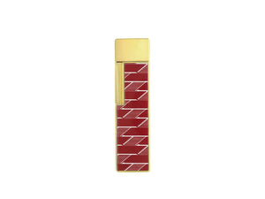 S.T. Dupont Twiggy Monogram 1872 Feuerzeug, Bordeaux, Limitierte Auflage, 030078