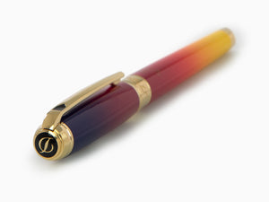 S.T. Dupont Montecristo L'Aurore Line D Roller, Violett, Vergoldet, 412134L