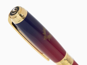 S.T. Dupont Montecristo L'Aurore Line D Roller, Violett, Vergoldet, 412134L