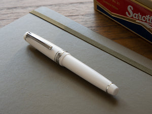 Sailor Professional Gear Slim Silver Füller, Weiss, Rhodinierte