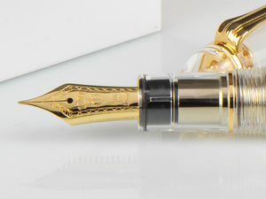 Sailor 1911 Large Series Füller, Demonstrator, 24K Gold, 11-2001-400