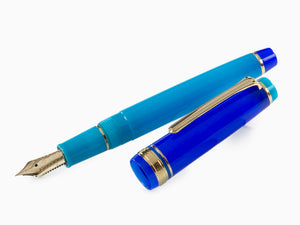 Sailor PG Slim Blue Quasar Füllfederhalter, Sonderausgabe, 11-8749-440