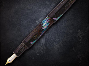 Taccia Miyabi Bon-Bori LE Füllfederhalter, Aurora Glimmer, TMS-2395F-AG