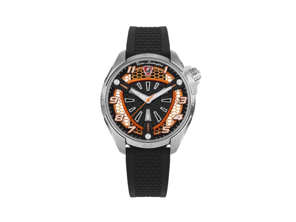 Tonino Lamborghini Shock Abs Quartz Uhr, Orange, 42 mm, TLABSO-SS-R