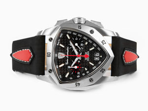 Tonino Lamborghini New Spyder Quartz Uhr, Schwarz, 43 mm, Chronograph, TLF-A13-1