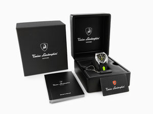 Tonino Lamborghini New Spyder Green Quartz Uhr, 43 mm, Chronograph, TLF-A13-3