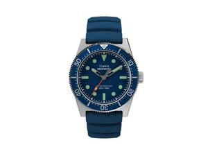 Timex DeepWater Reef 200 Quartz Uhr, Blau, 41 mm, TW2W74600