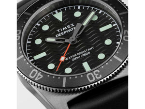 Timex DeepWater Reef 200 Quartz Uhr, Schwarz, 41 mm, TW2W74700