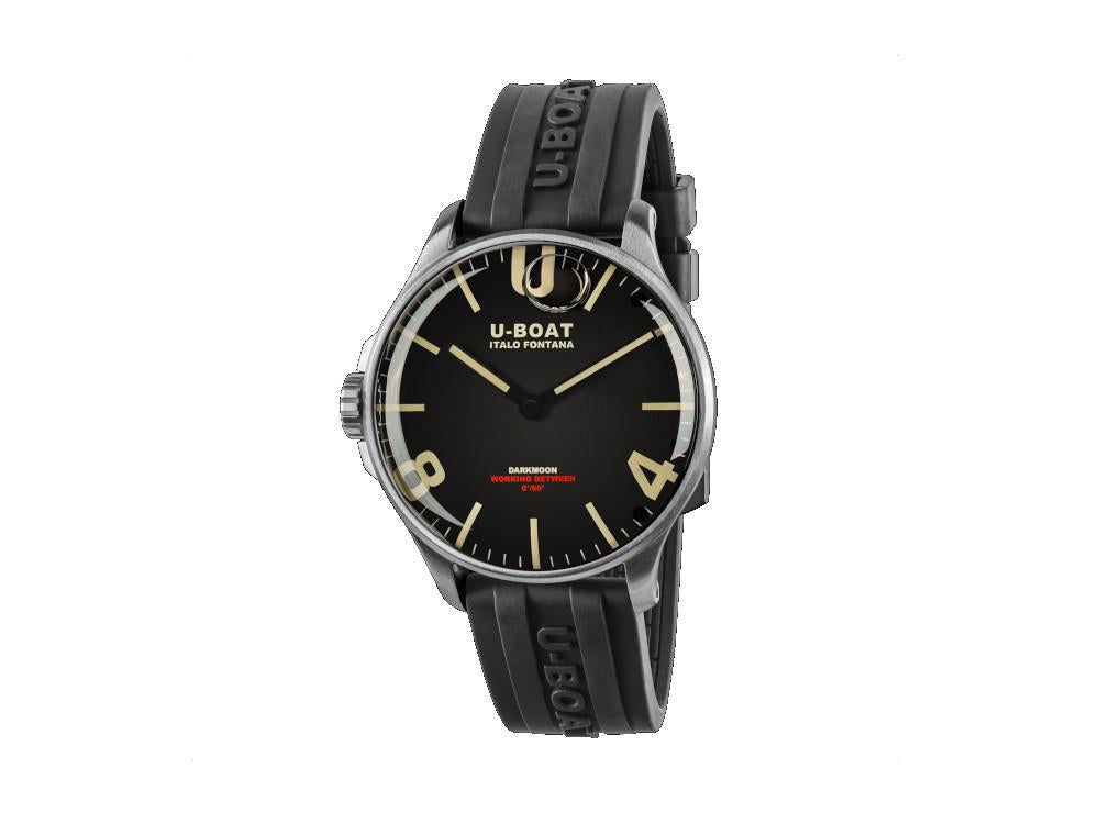 U-Boat Capsoil Darmoon 44 SS Quartz Uhr, Schwarz, 44 mm, 8463/A