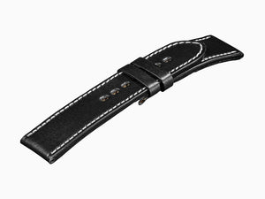 U-Boat Accesorios Armband, Leder, Baumwolle, Schwarz, 23mm., 834/Z