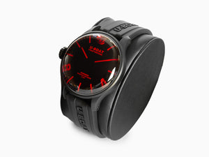 U-Boat Capsoil Darkmoon Red 44 IPB Quartz Uhr, Schwarz, 44 mm, 8466/A