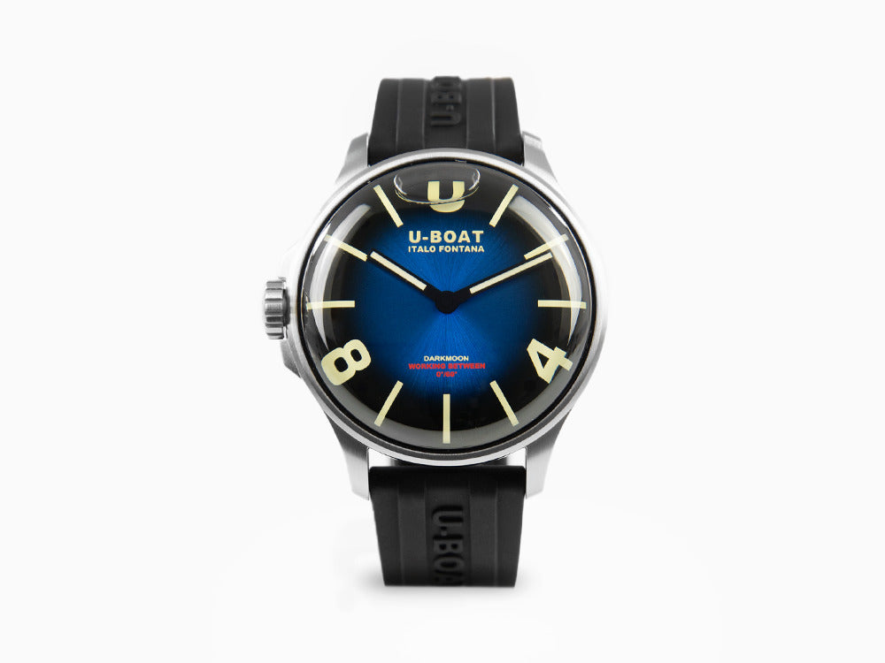 U-Boat Capsoil Darkmoon Soleil Blue SS Quartz Uhr, 44 mm, 8704