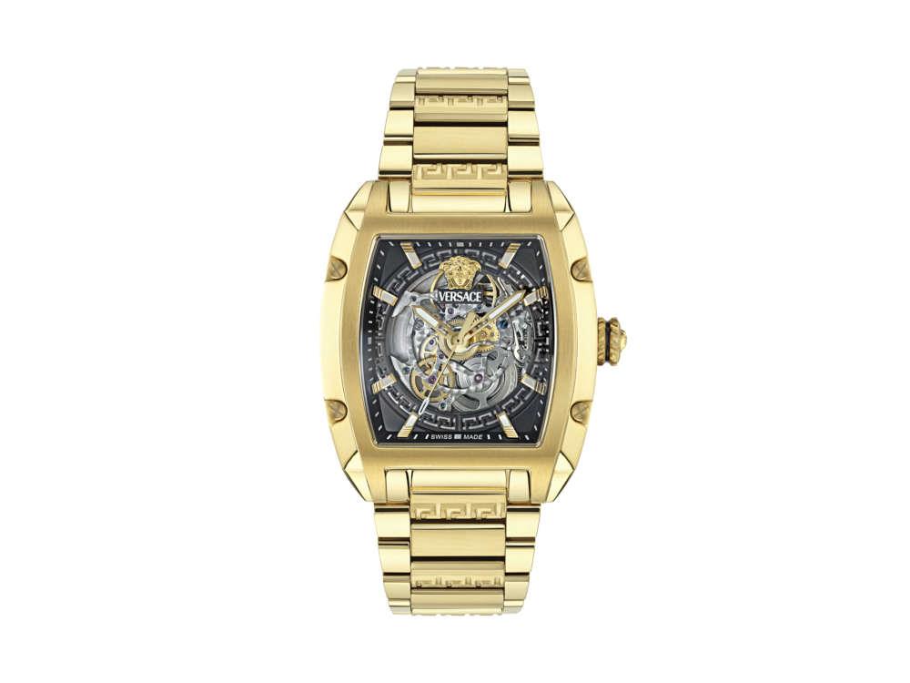 Versace Dominus Skeleton Automatik Uhr, 42x49.50mm, Limitierte Edition VE9J00124