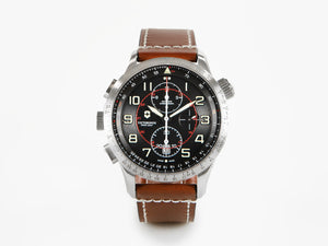 Victorinox Airboss Automatik Uhr, Valjoux 7750 , Grau, 45 mm, 10 atm, V241710