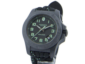 Victorinox I.N.O.X. Carbon Quartz Uhr, Schwarz, 43 mm, Paracord, V241859