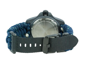 Victorinox I.N.O.X. Carbon Quartz Uhr, Blau, 43 mm, Paracord, V241860