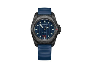 Victorinox I.N.O.X. Automatik Uhr, Kohlenstofffaser, Blau, 41 mm, V242022.1